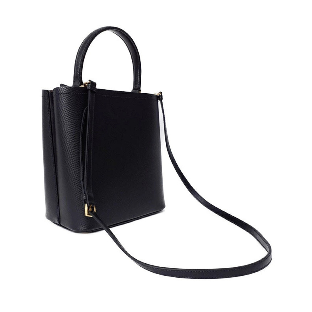 Prada Leather Bag Saffiano Panier